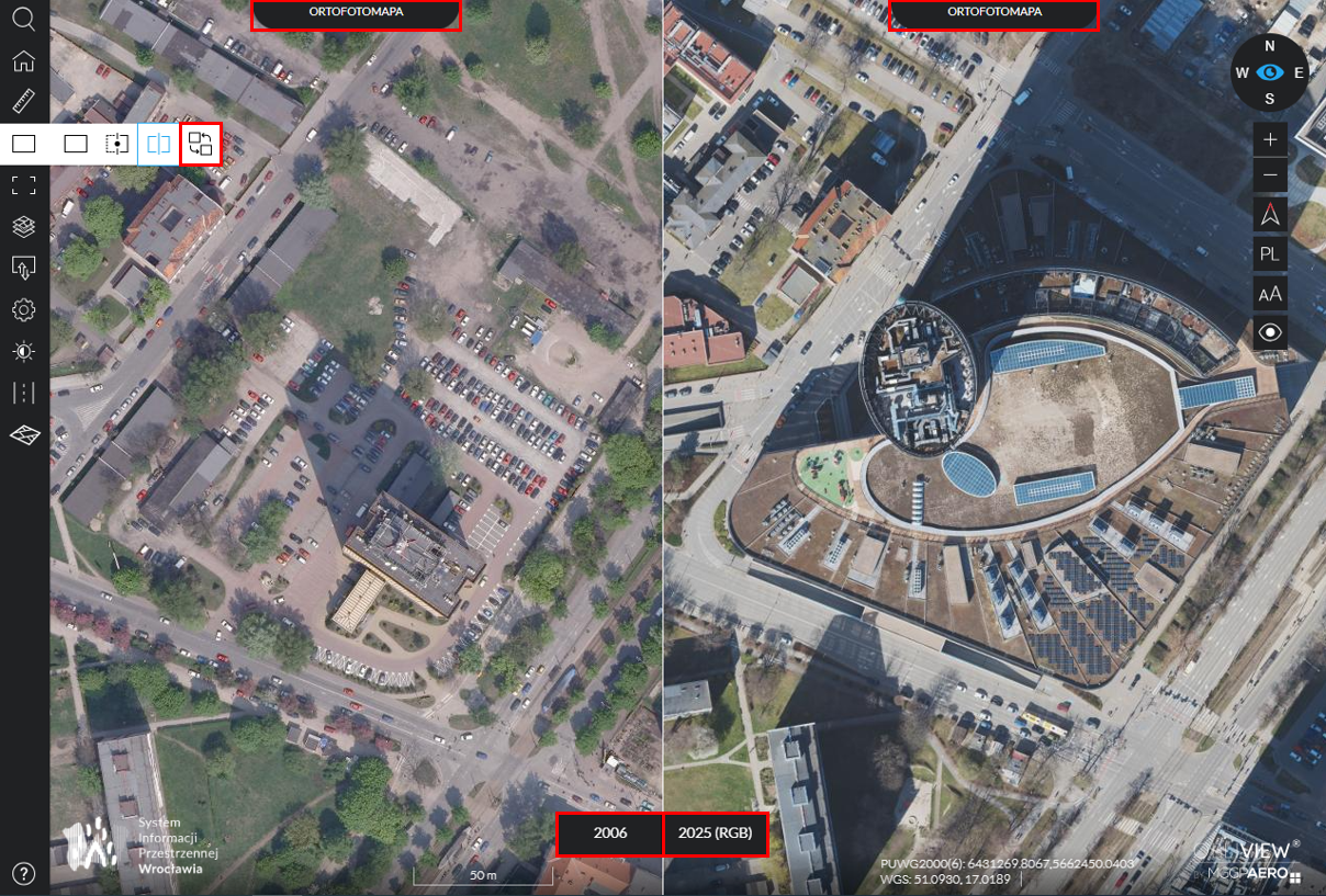 Ilustracja widoku podwójnego