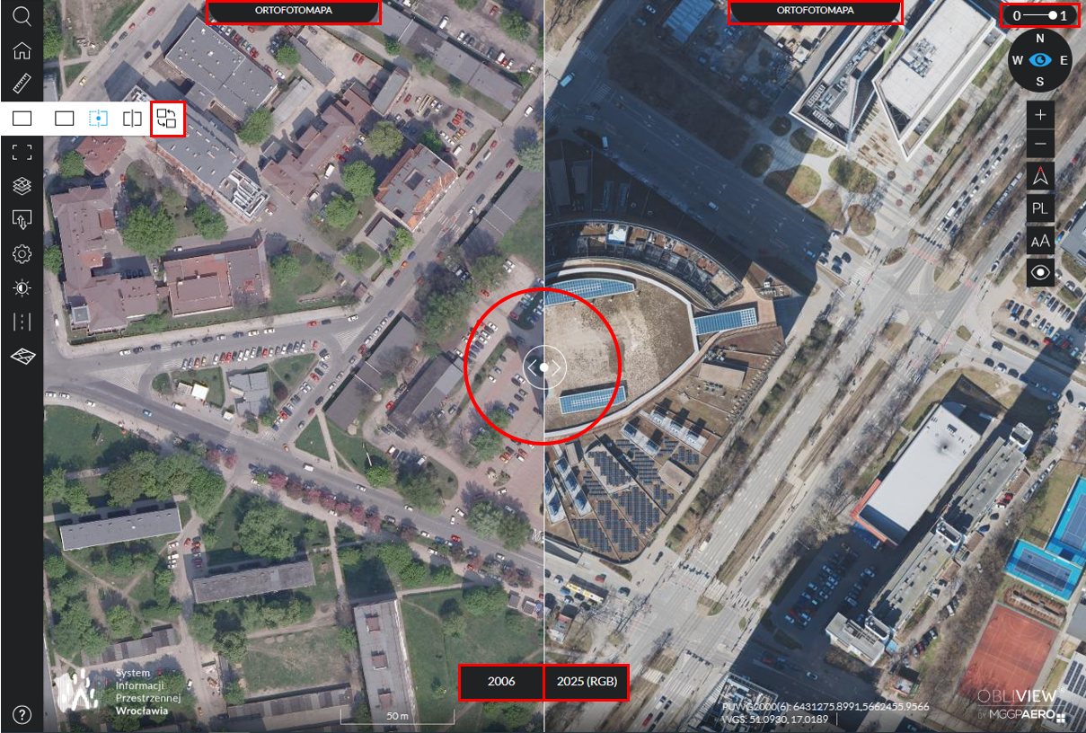 Ilustracja widoku porównywarki